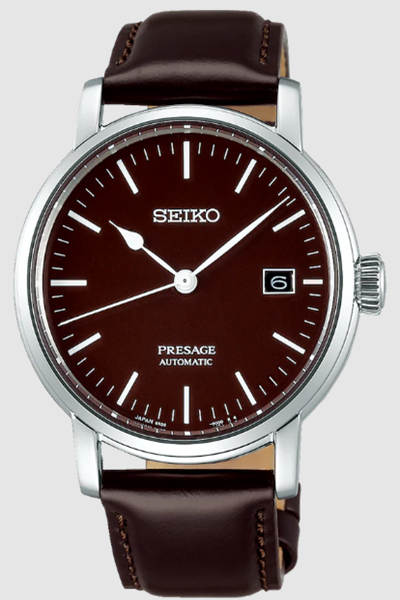 Presage SPB115J1 Craftsmanship Riki Watanabe Brown Enamel